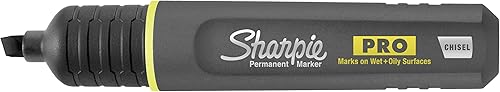 Miniatura 3 de SHARPIE Marcador permanente profesional, mediano, punta de cincel, marcador negro (2018329)