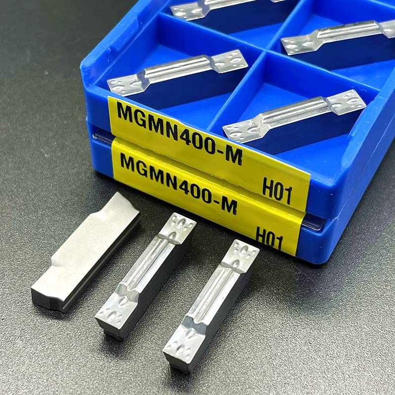 Herramientas de Torno 10pcs MGMN Carburo para Aluminio miniatura 3