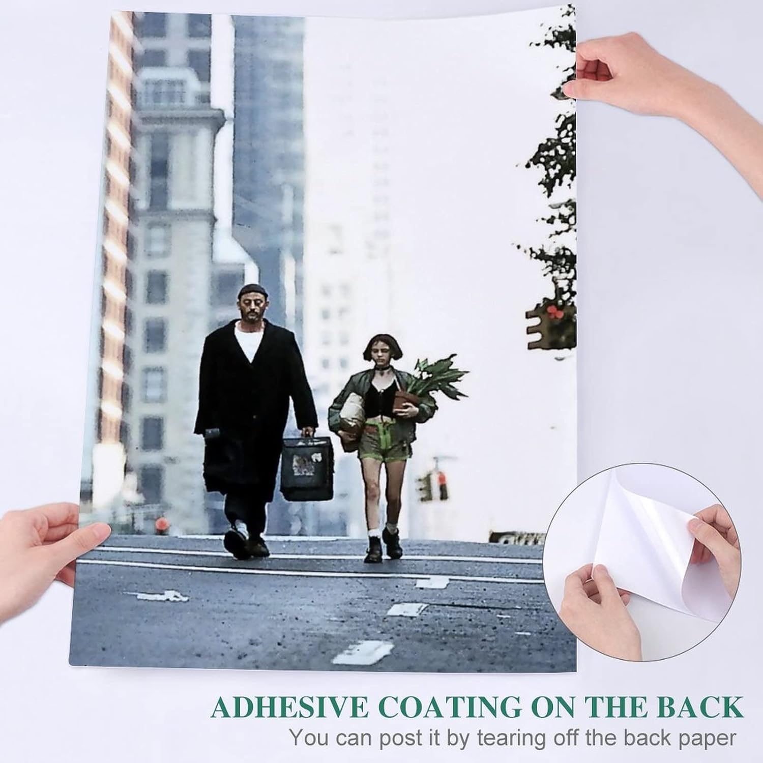 Amazon Co Jp ウォールステッカー ポスター クラシック有名な映画 レオン 有名人 壁紙シール 粘着ポスター ステッカー ウォールデコ ウォールペーパー 飾り 写真 壁の装飾 ステッカーポスター 壁装飾アート 壁紙 剥がせる 寝室 リフォーム 部屋 贈り物 30 45