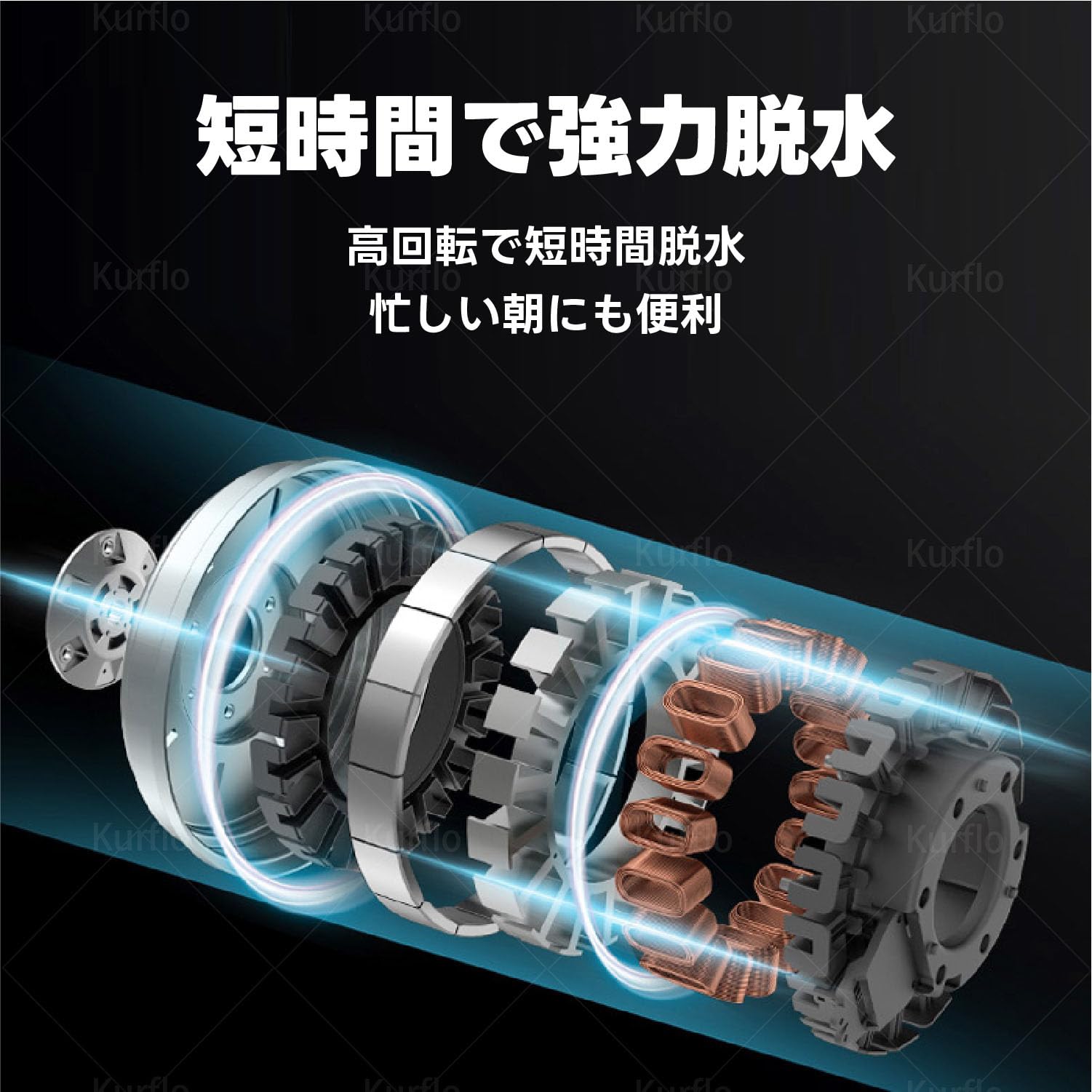 Amazon.co.jp: FOVNY小型 コンパクト脱水機 2kg ステンレス槽 改良型