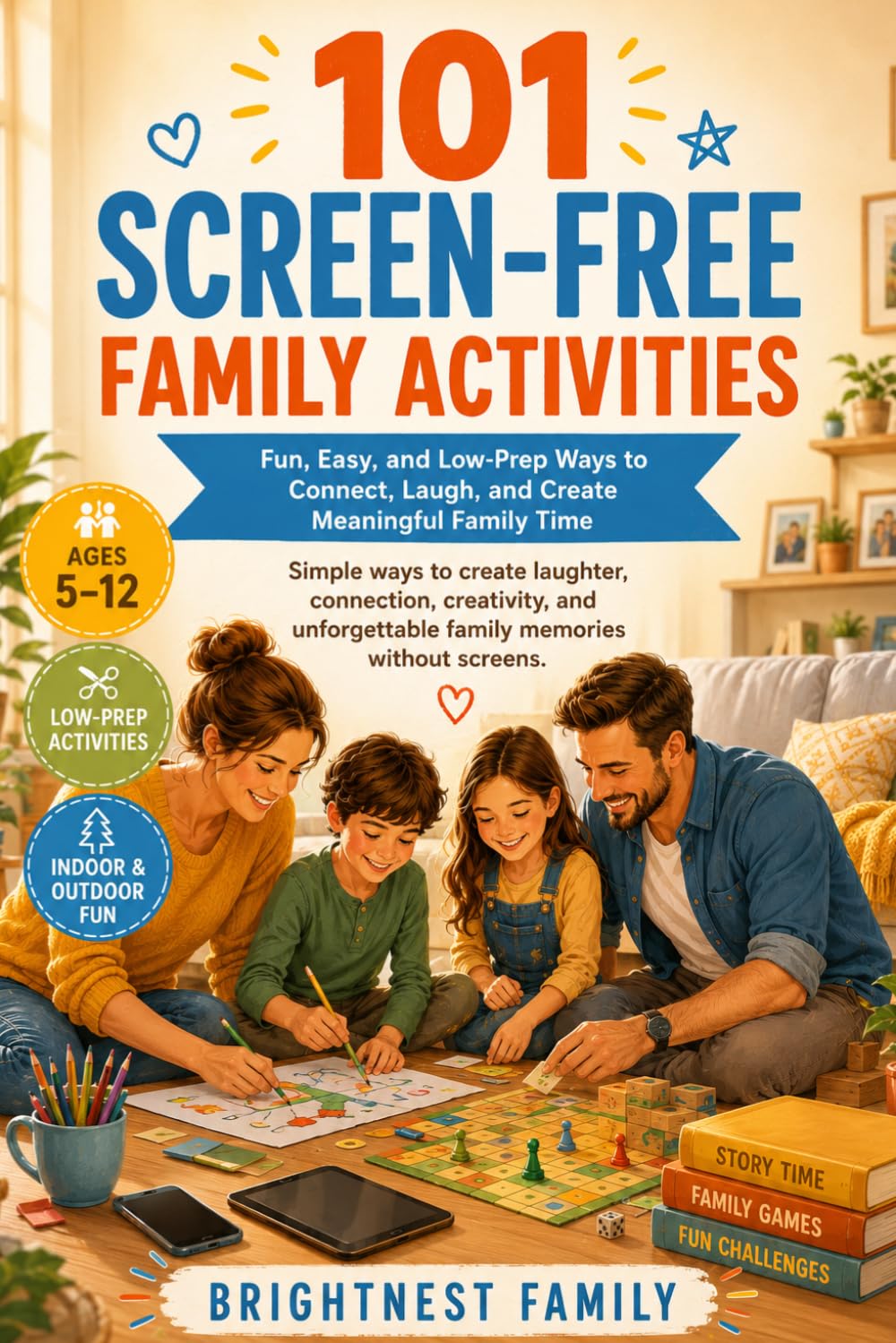 101 Screen-Free Family Activities: Fun, Easy, and Low-Prep Ways to Connect, Laugh, and Create Meaningful Family Time