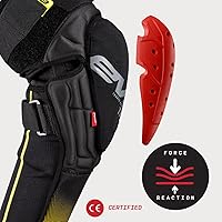 Vista 5 de EVS Sports TP199 - Protector de rodilla/espinilla para montar Resistente a los impactos, ligero y flexible, con diseño de manga para mayor