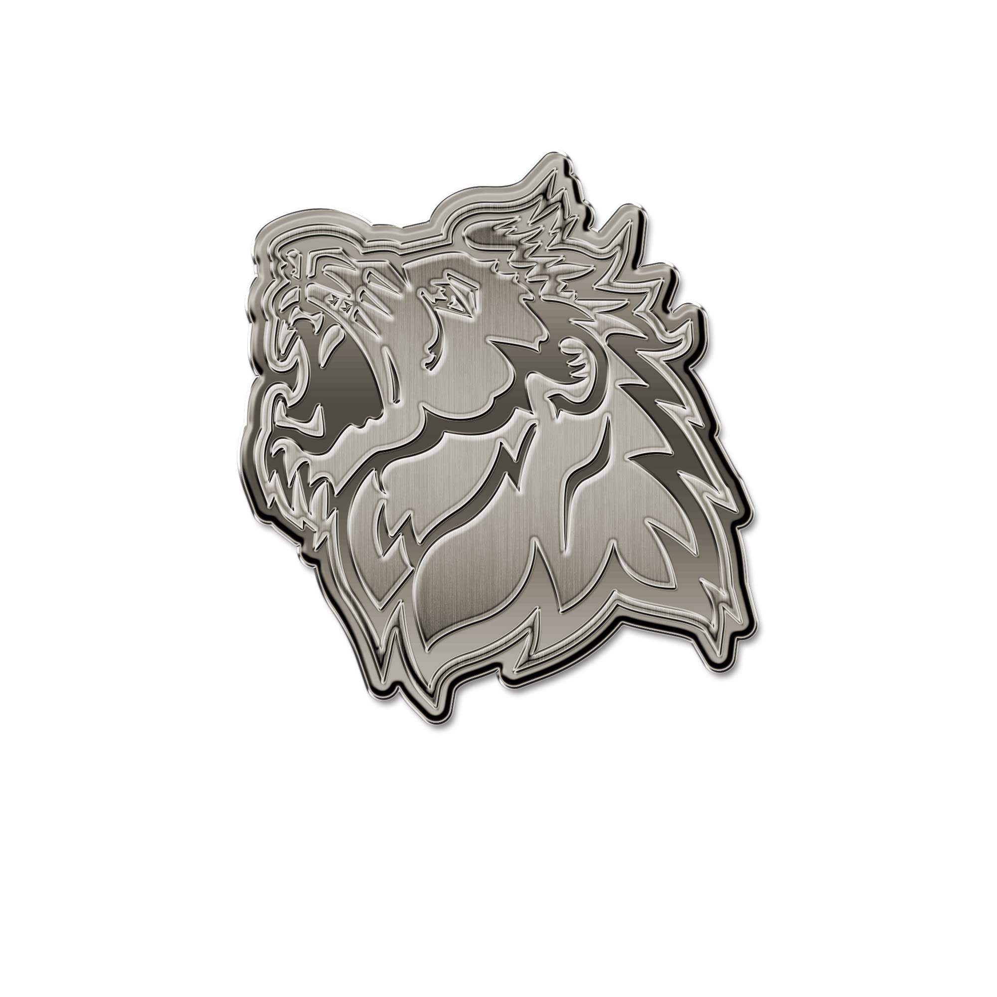 NCAA Standard Antique Nickel Auto Emblem for Car/Truck/SUV