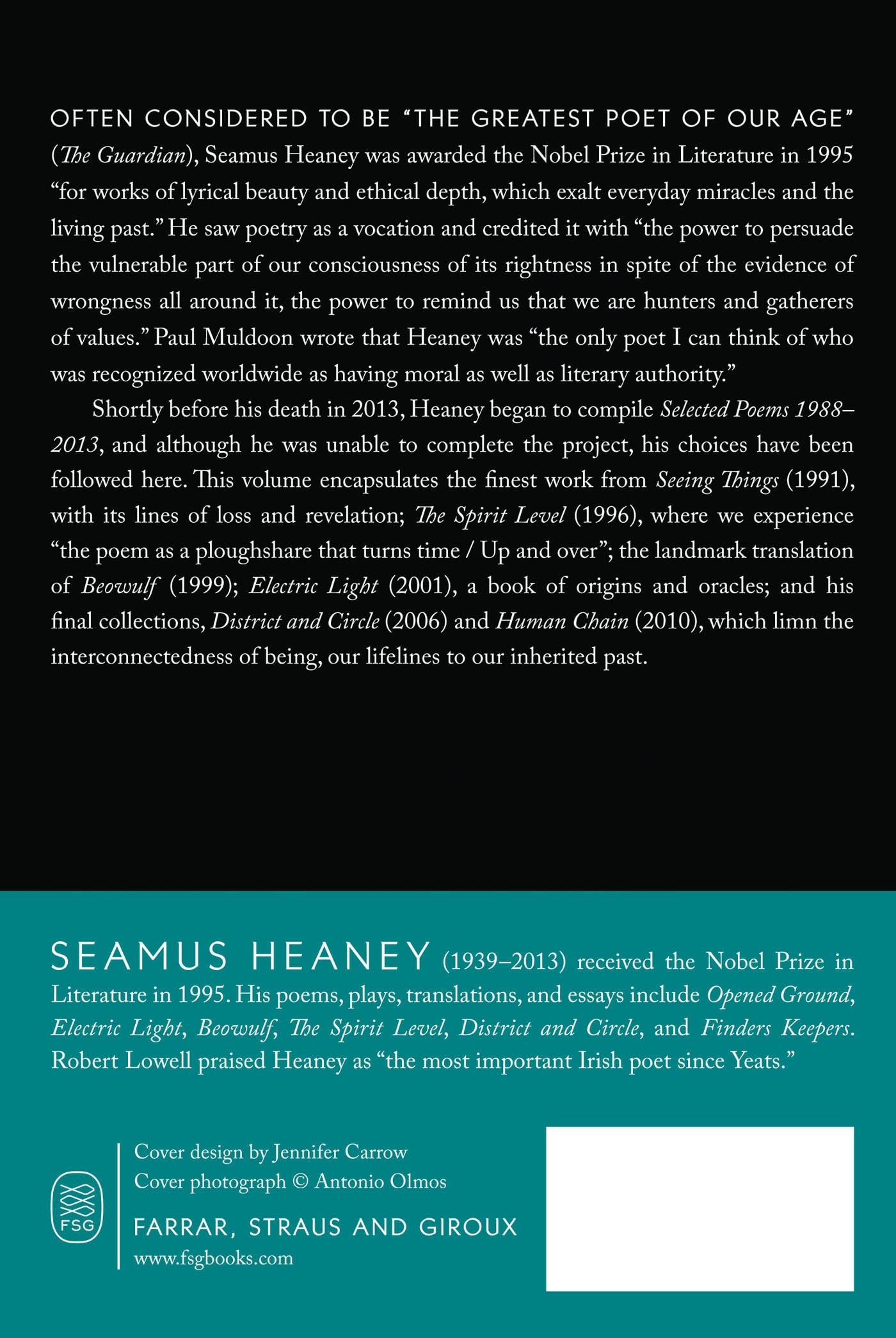 Selected Poems 1988-2013