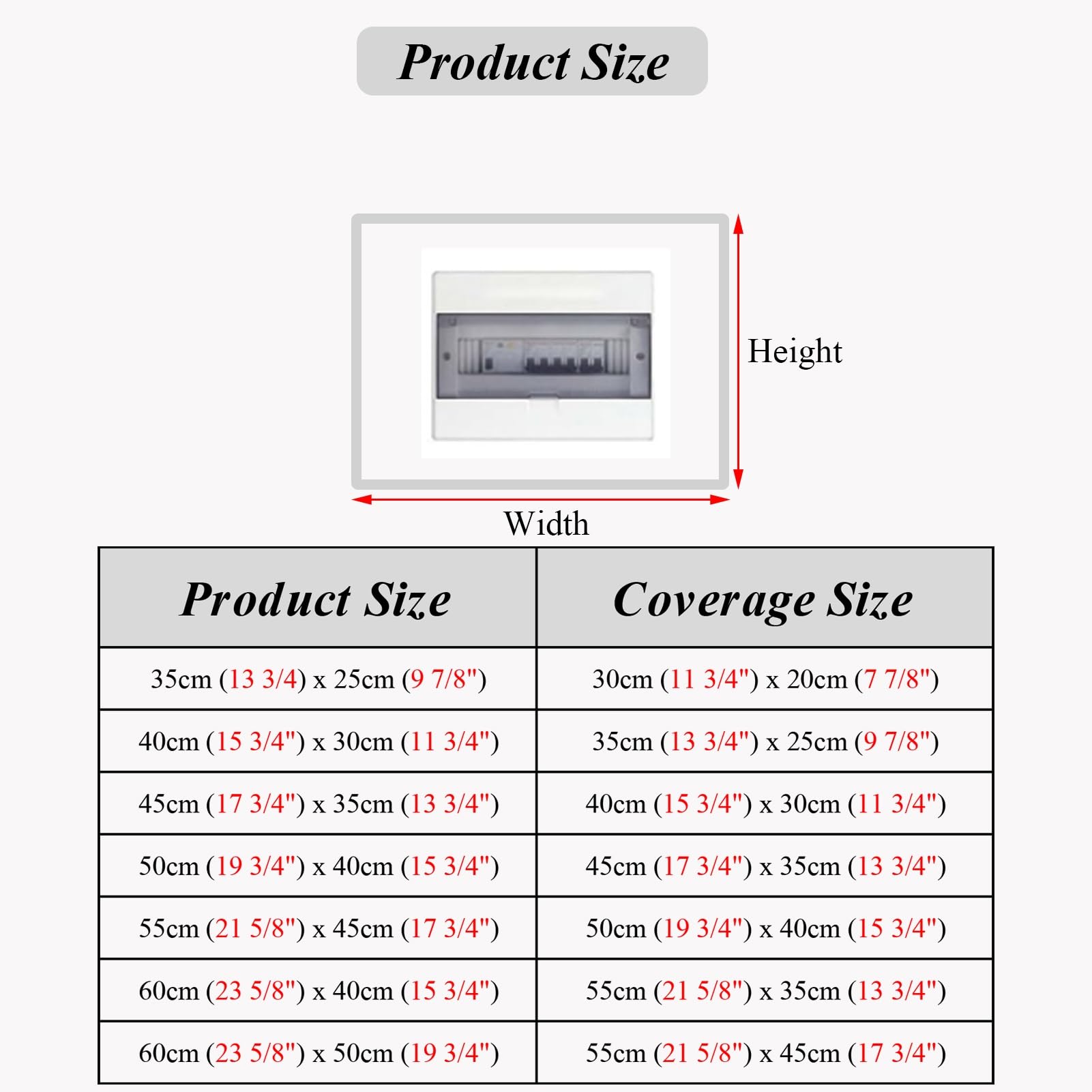 Copri Quadro Elettrico Scatola di Distribuzione Interruttore Extra Sottile Decorativa, Copertura Pannello Interruttore con Striscia Adesiva, Pannello Router Scorrevole, Scatola di Distribuzione Intern