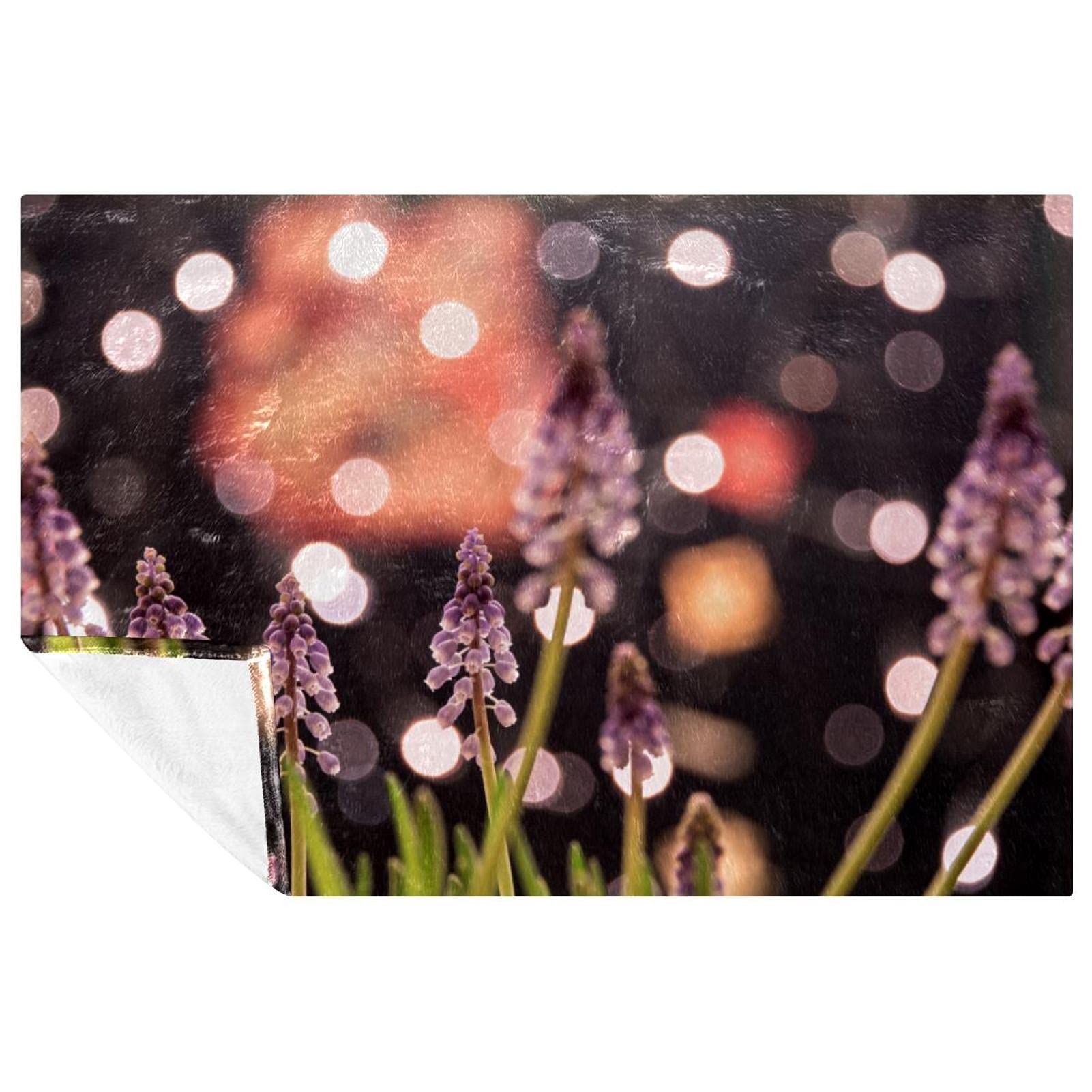 Couverture douce lavande pour lit et canapé : votre allié cocooning pour les soirées fraîches