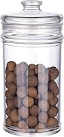 Vista 11 de Tarro de almacenamiento acrílico de 24 onzas, tapa hermética con anillo de sellado de silicona, recipiente ideal para azúcar, té, especias, hierbas