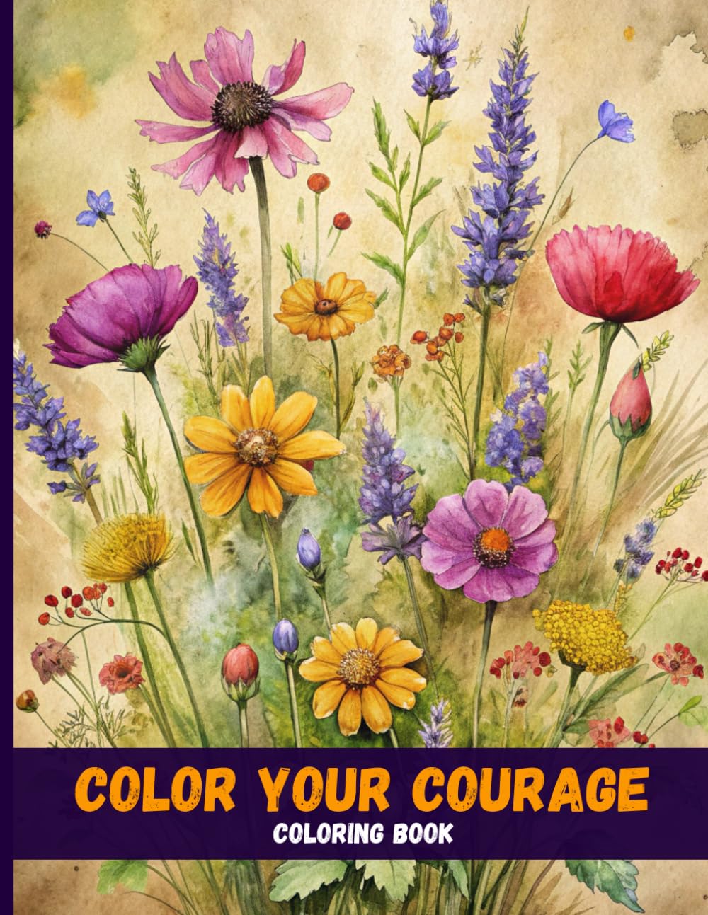 Color Your Courage: Empowering Inspirational Quote Designs for Calm & Confidence