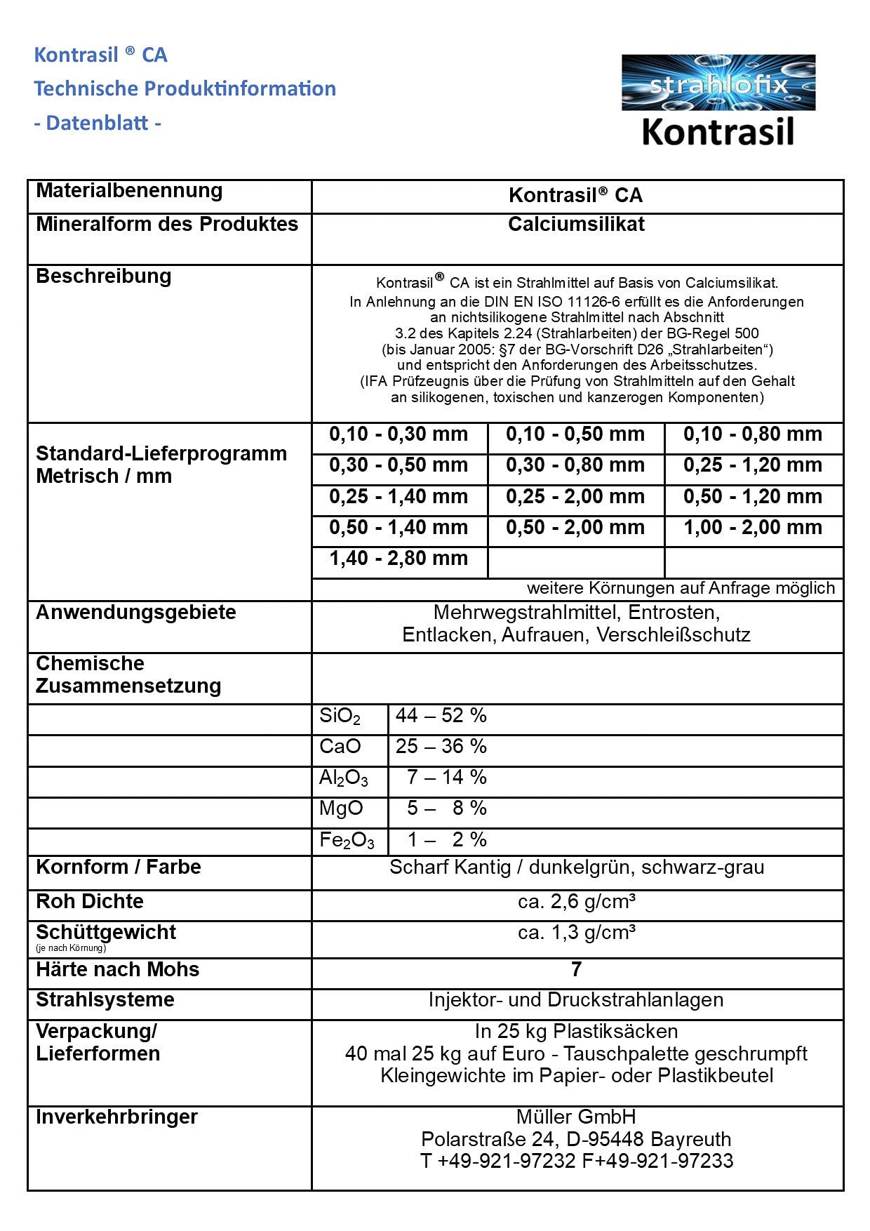 25 kg Strahlmittel Sandstrahlen Sandstrahlmittel Strahlgut (0,1-0,3 mm)