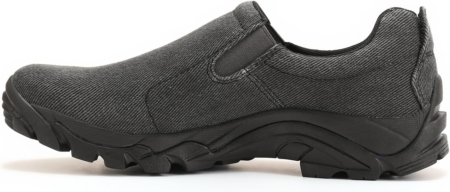 Men's Waterproof Slip On Shoes Lightweight Camo Garden Shoes, Comfortable Walking Shoes with Steel Shank - Image 3