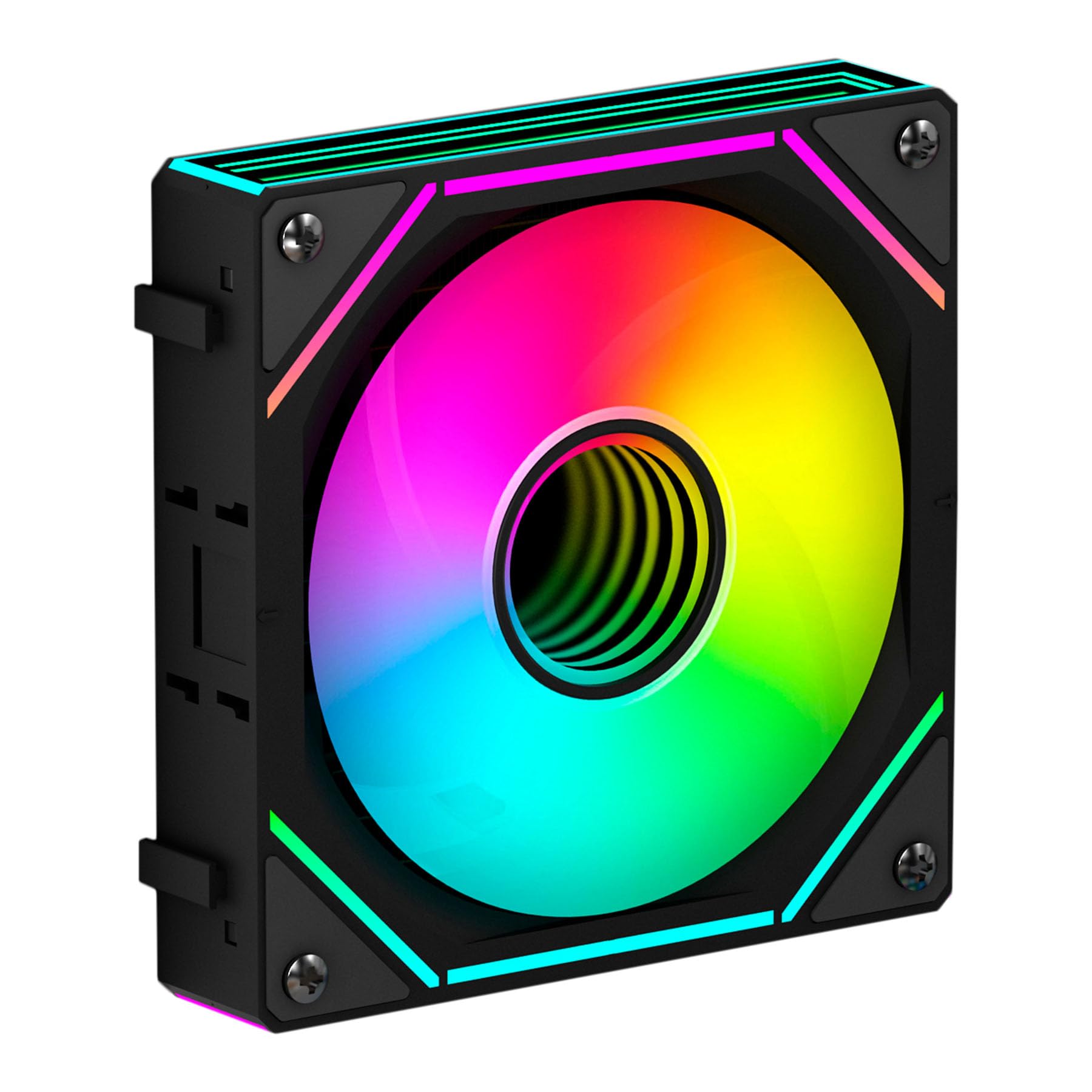 ABYSM Gaming Refrigeración Líquida OCEANIC 360 Black ARGB | Pantalla LCD 2,8'' Personalizable, Monitoreo Temperatura CPU, Monitoreo Velocidad Ventiladores, Monitoreo Parámetros Sistema