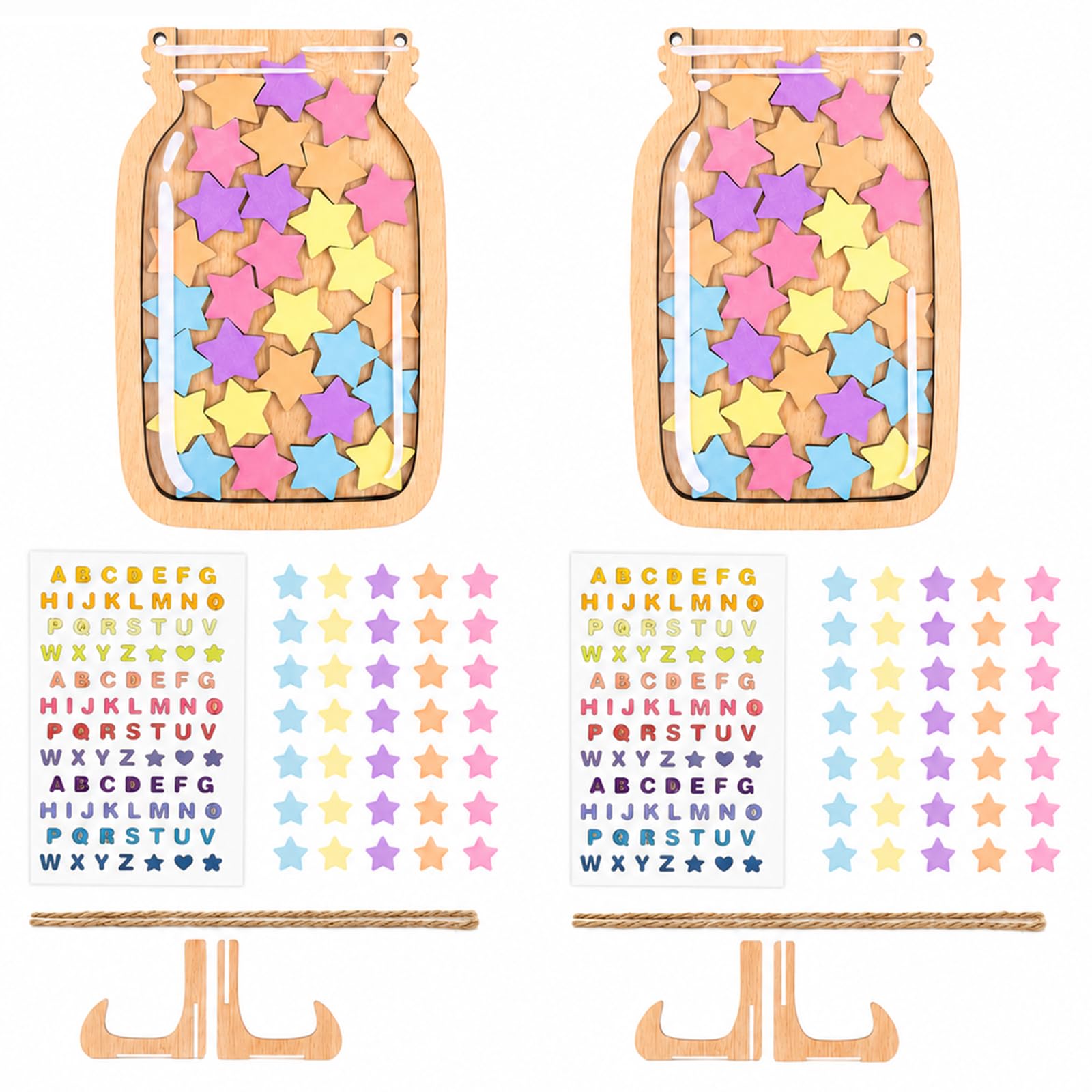 Reward Jar & Star Jar, 2-Pack Behavior