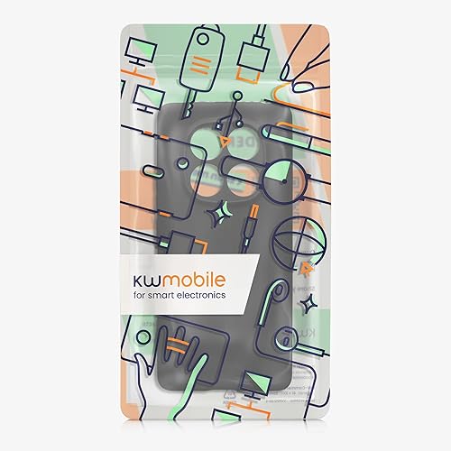 Vista 94 de kwmobile Funda compatible con Xiaomi Redmi Note 11 / Note 11S - Funda protectora de silicona TPU suave y delgada - Azul Báltico Azul (Baltic Blue)
