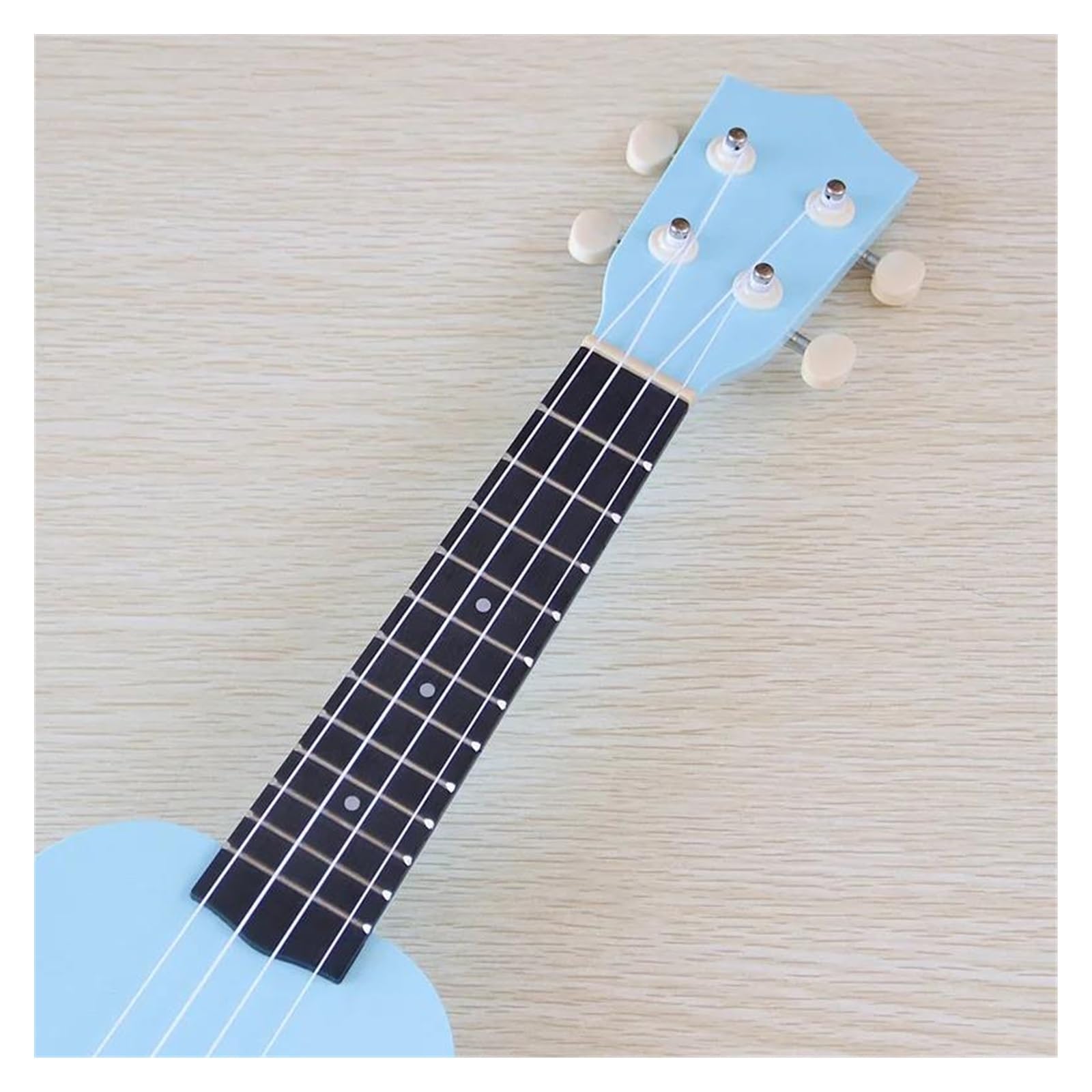 Ukulele Per Adulti Ukulele Professionale Da 21 Pollici A 4 Corde In Fibra Di Carbonio Con Design A Motivi Colorati(Model 2)