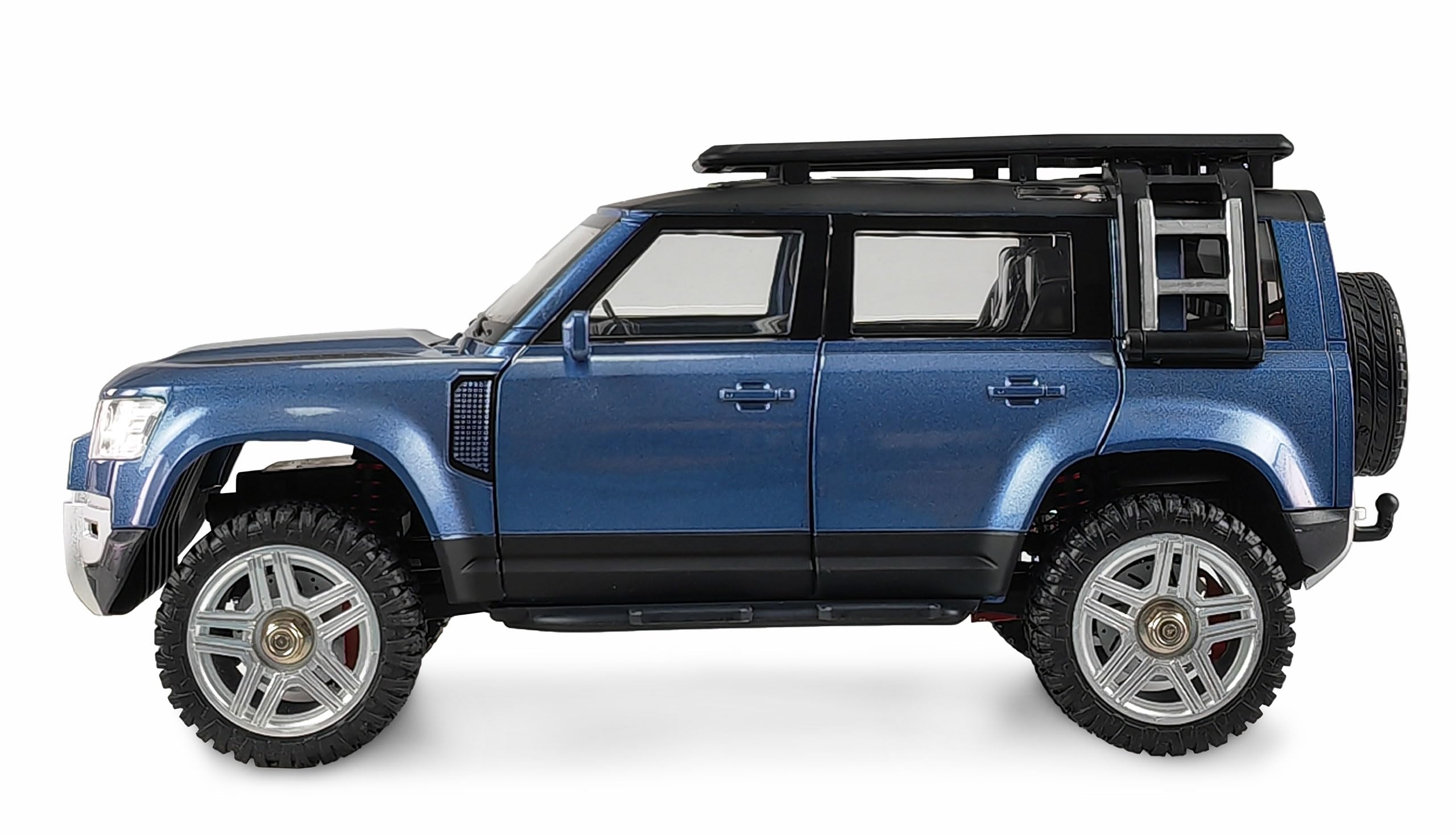 Amewi D110X24 Metall Scale RC Crawler zdalnie sterowany samochód 4WD 1:24 RTR niebieski