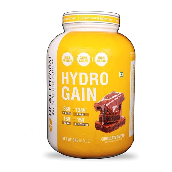 Healthfarm Hydro Gain Mass Gainer Protein Powder Protein Powder for