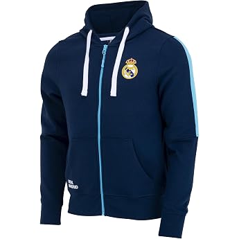 Real Madrid Official Football Collection Mens Zip Up Sweat Jacket
