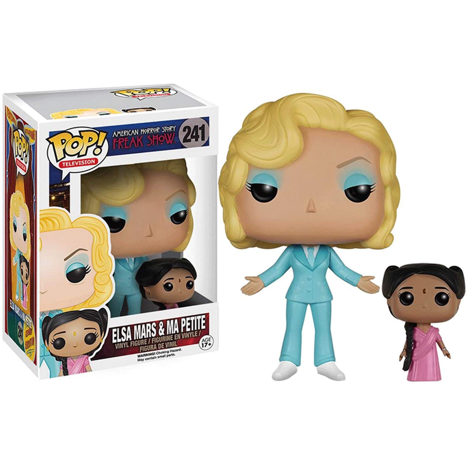 TV: American Horror Story Freak Show #241 Elsa Mars & Ma Petite chibi Age 14+