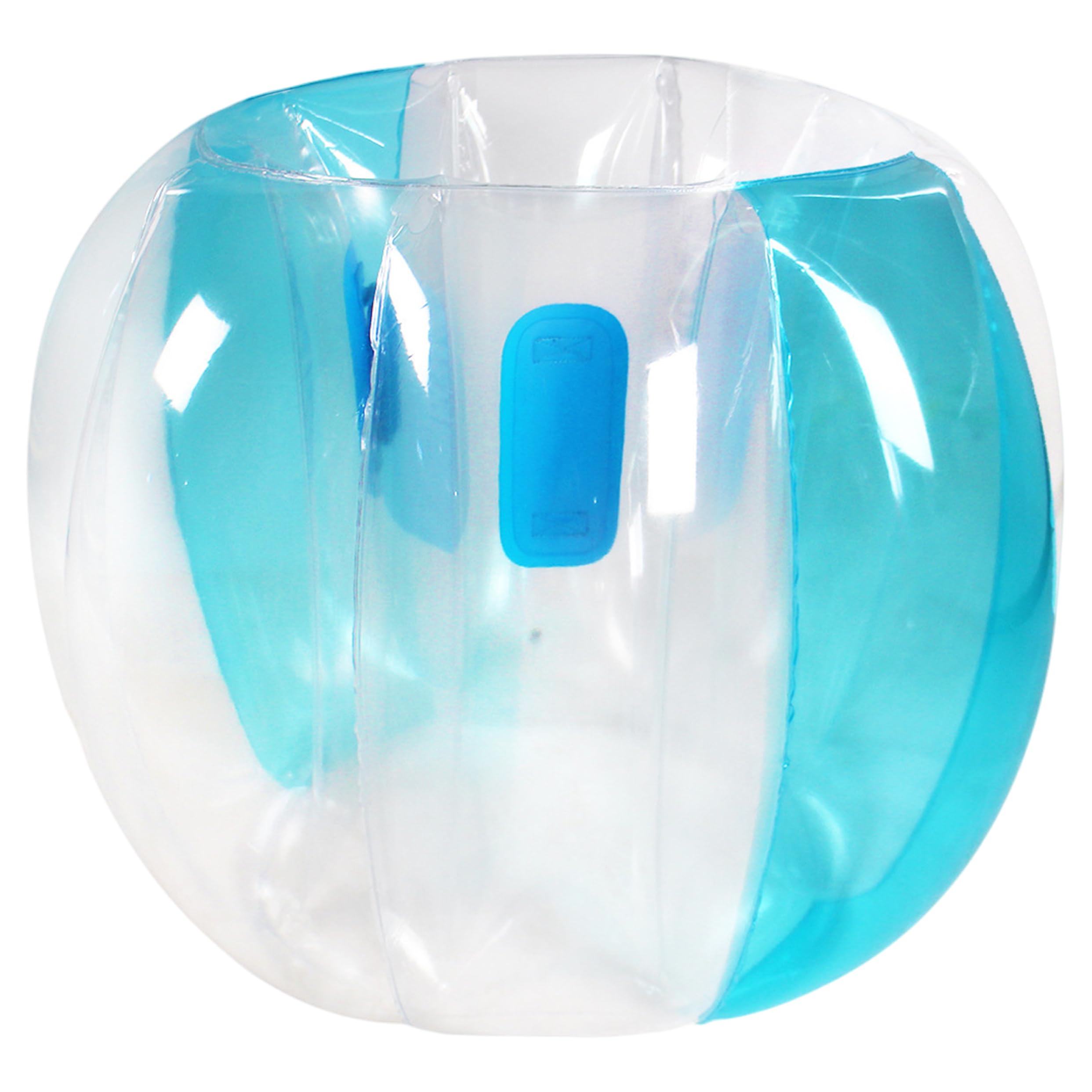 Neptuiby Zorb Ball, Safe Fun Inflatable Bumper Ball PVC Human Bubble for Outdoor Interactive Fun, 35.43x29.53inch, Blue Toys and Games