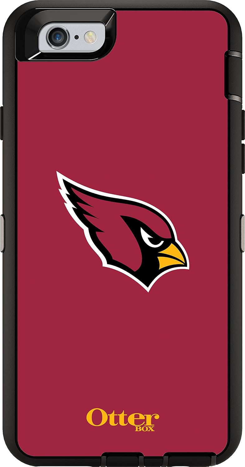 OtterBox DEFENDER iPhone 6/6s Case - Retail Packaging - NFL CARDINALS