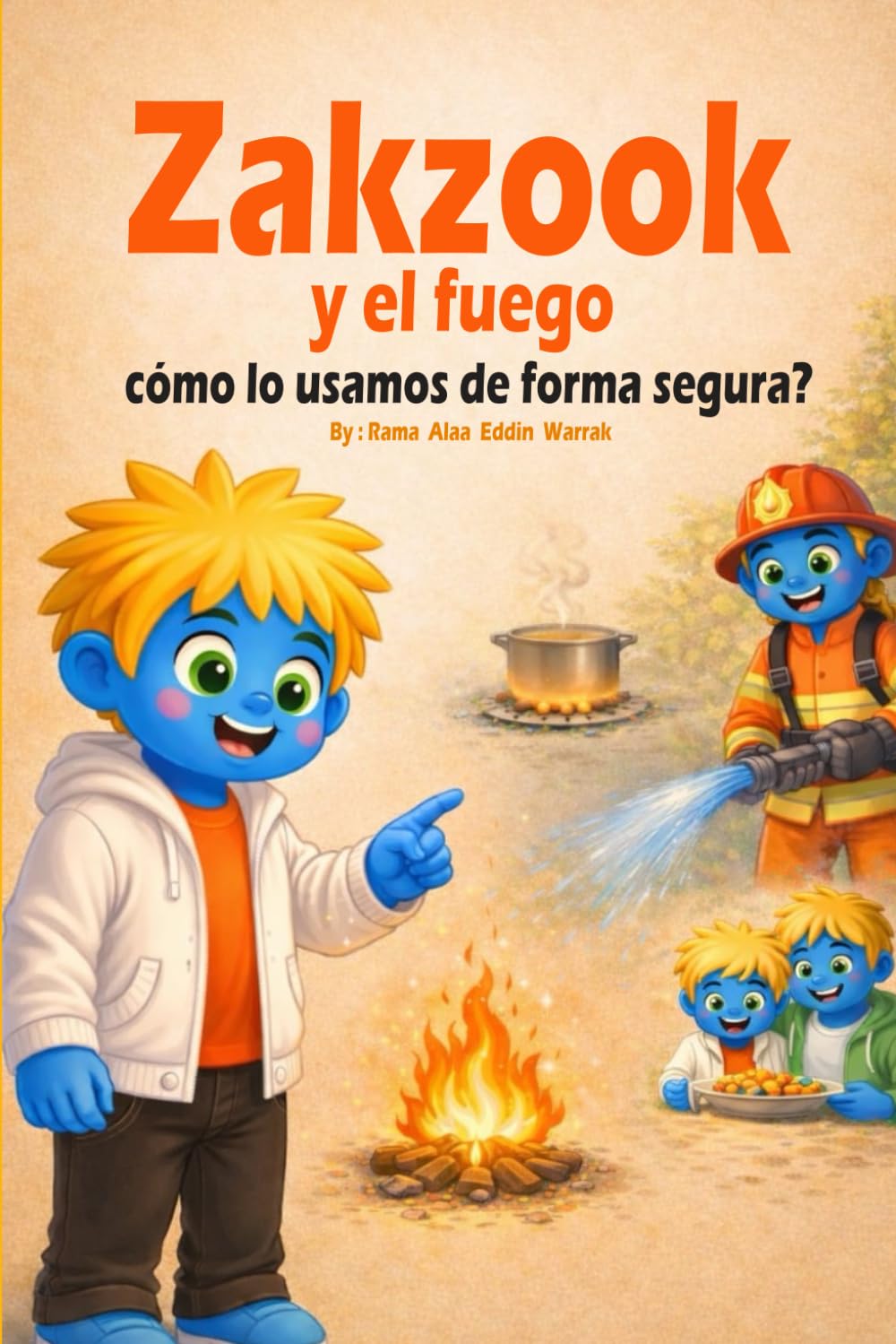Zakzook y el Fuego: Cómo usar el fuego de forma segura | Un libro educativo para niños sobre seguridad y prevención