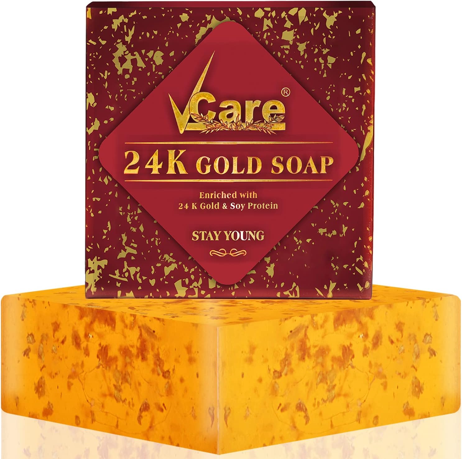 Vcare 24 K Gold Soap, 100g