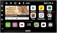 Vista 9 de [Pantalla QLED de 10.1 pulgadas] ATOTO S8 Ultra Plus Estéreo de automóvil de doble DIN, receptor de video Android en el salpicadero de 6G+128G