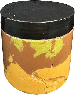 TwistedTreatz Dubai Chocolate Peanut Butter Jar with Kunafa filling with Pistachio Paste | Viral Dubai Candy (8oz, Milk Choc Peanut Butter)