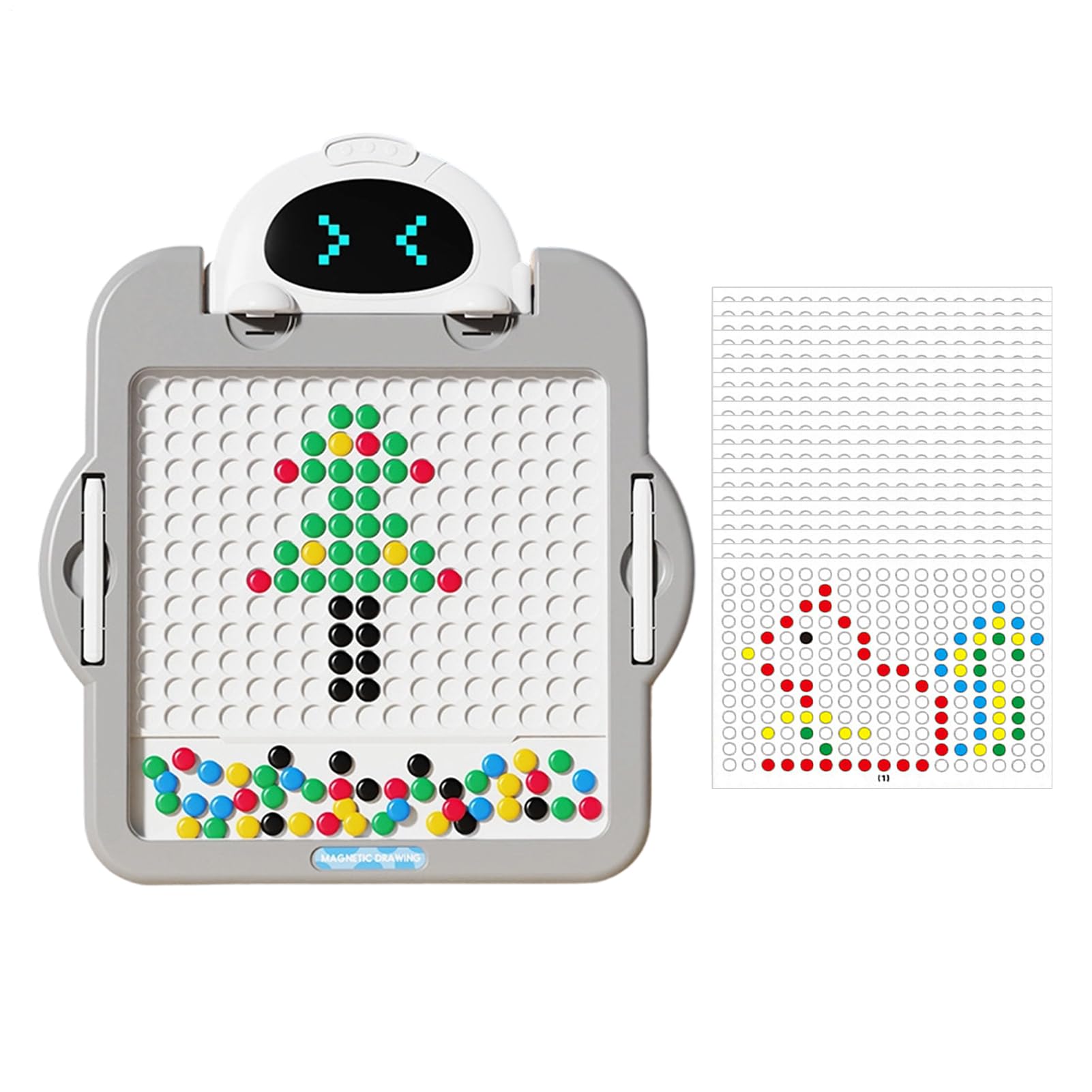 Lavagna magnetica per disegno – Pad di pittura magnetica riutilizzabile – Lavagna magnetica cancellabile | Per 3 – 6 anni, ragazzi e ragazze, regali di compleanno Natale