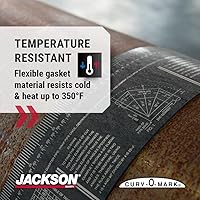 Vista 5 de Jackson Safety Herramienta de Medición de Tuberías - Herramienta de Cinta Envolvente Wrap-A-Round para Accesorios de Tuberías