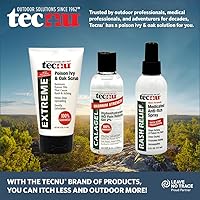 Vista 8 de Tecnu Extreme Exfoliante de Hiedra Venenosa y Roble, Elimina los Aceites de Plantas Venenosas que Causan Sarpullido y Picazón, Blanco 4 Onzas