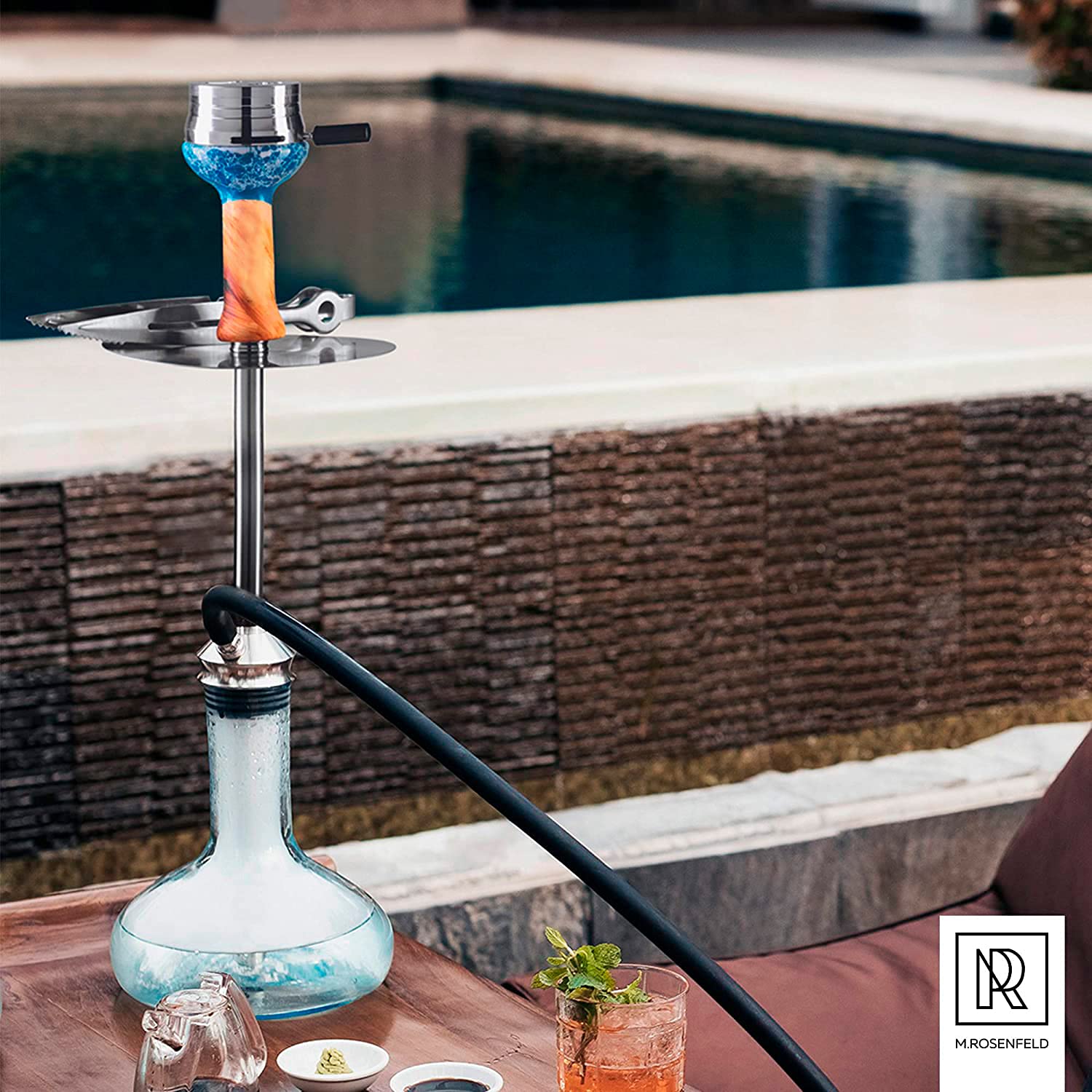 Allume-charbon électrique - Plaque Chauffante 1000 W - Thermostat 5