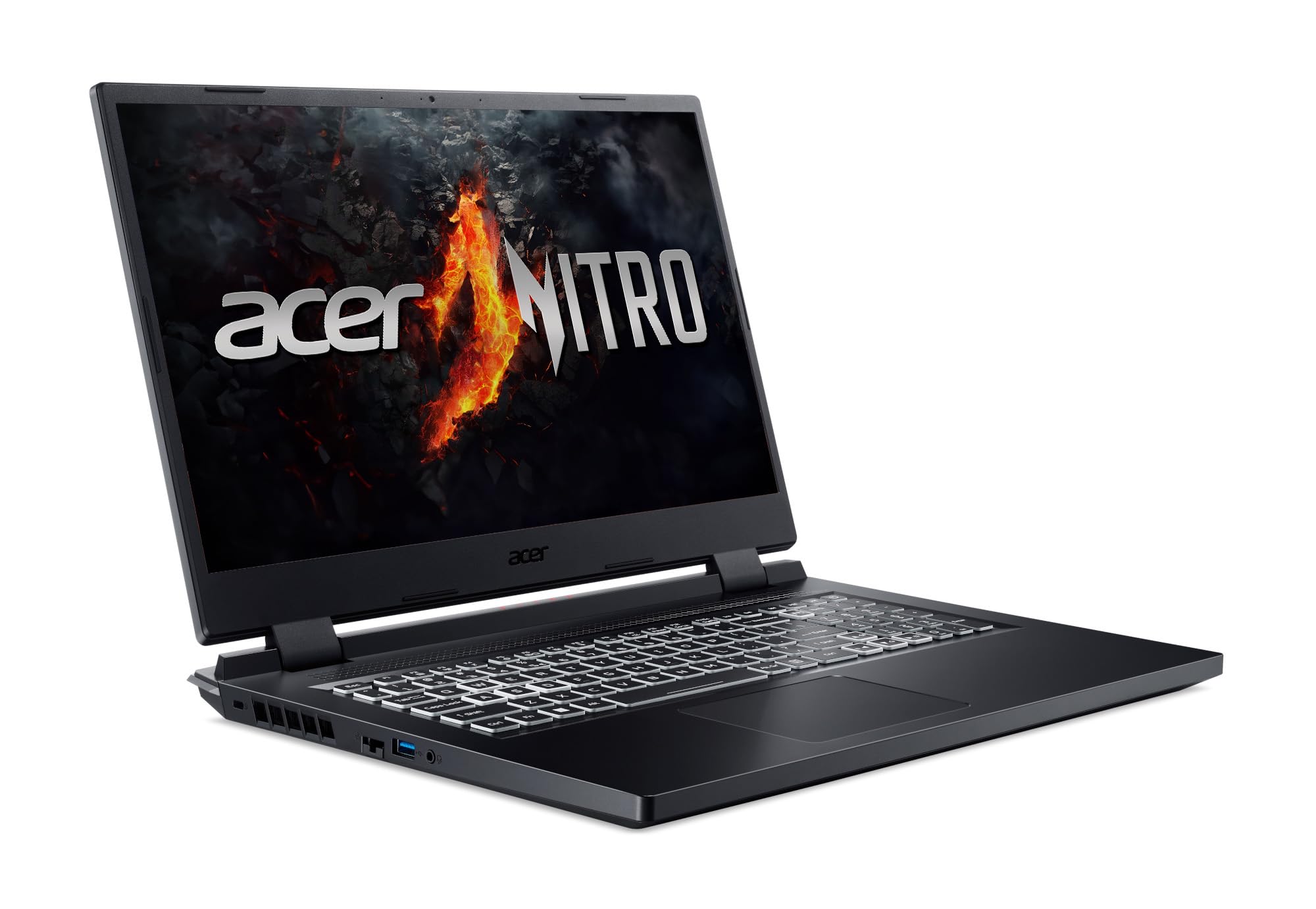 Acer Nitro 5 (AN517-55-96S6) Gaming Laptop | 17,3" FHD 144Hz Display | Intel Core i9-12900H | 16 GB RAM | 1 TB SSD | NVIDIA GeForce RTX 4060 | Windows 11 | QWERTZ Tastatur | schwarz