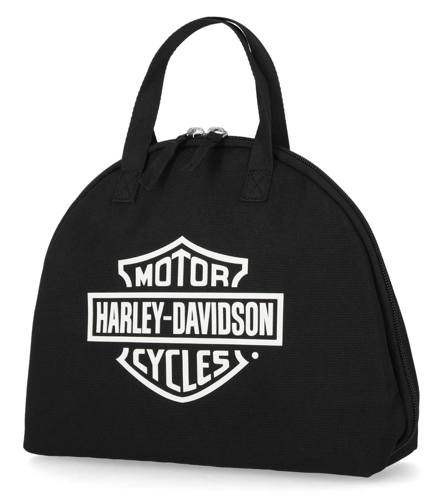 Harley-Davidson Women's Bar & Shield Logo Travel Cosmetic Bag w/Handles - Black