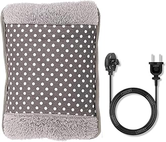 LUMONY Hot Water Bag Care Heating Bag Gel For Pain Relief Heat Pad Electric For Pain Relief Electric Heating Pad For Back Pain Men & Women With Charging Cord(Multicolour)(Velvet Bag)