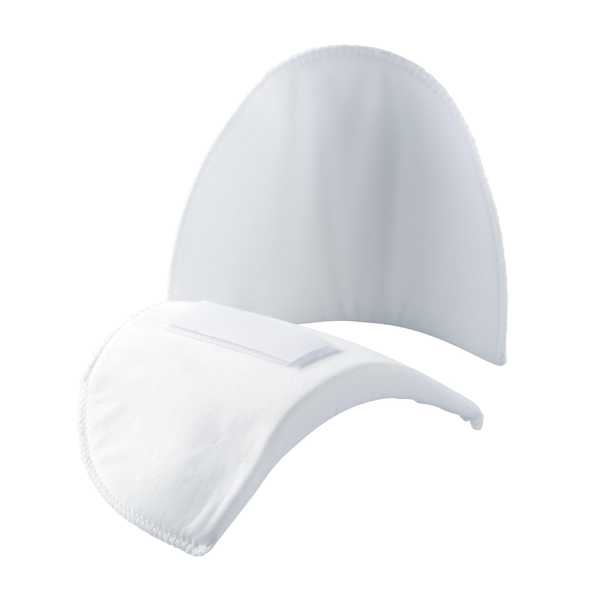 GOWTX 4 paar schoudervullingen met klittenband, schoudervullingen zonder naaien, zelfklevend klittenband, antislip schuimschouderkussens, afneembare spons, schoudervullingen voor kleding, pakken
