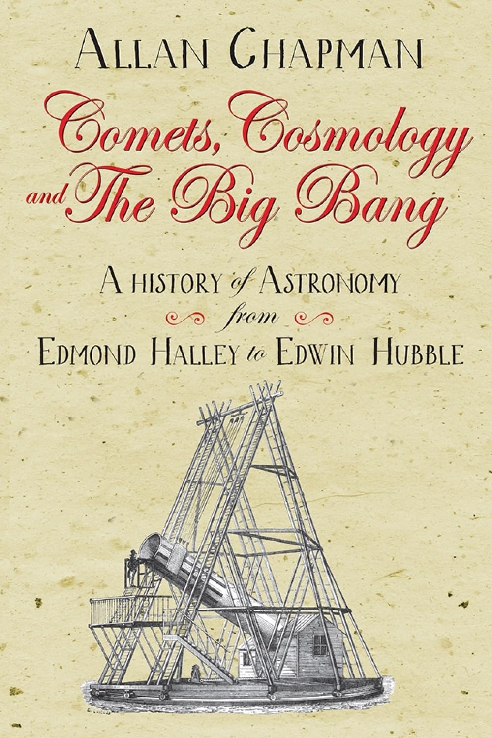 Comets, Cosmology and the Big Bang : A history of astronomy from Edmond Halley to Edwin Hubble