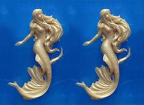 Sugarcraft Molds Polymer Clay Cake Border Mold Soap Molds Resin Candy Chocolate Cake Decorating Tools 1 Piece Mermaid mold