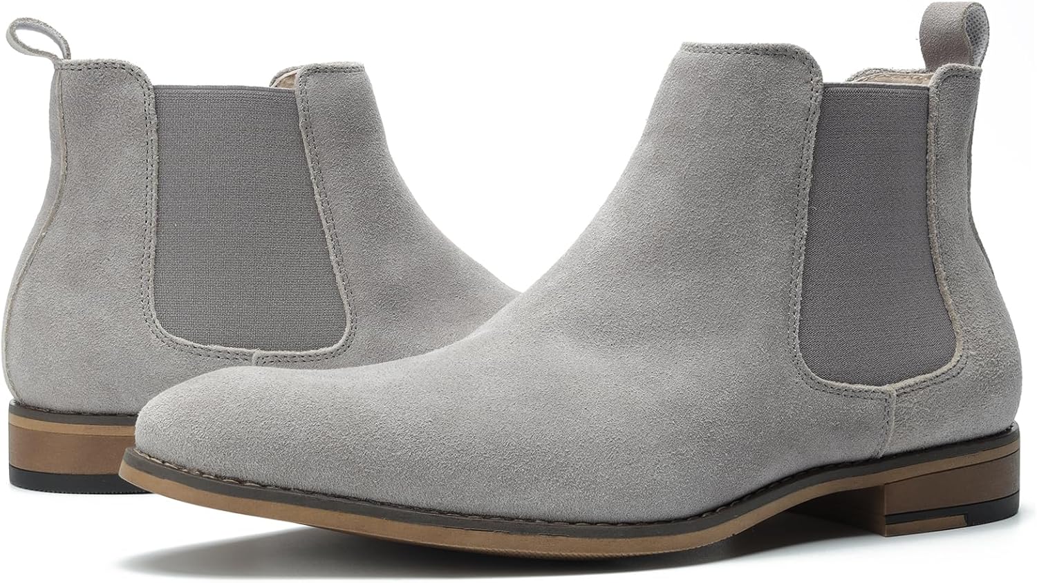 Cestfini Chelsea Boots Men Classic Elastic Dress Boots Casual Men's Chelsea Ankle Boots - Image 4