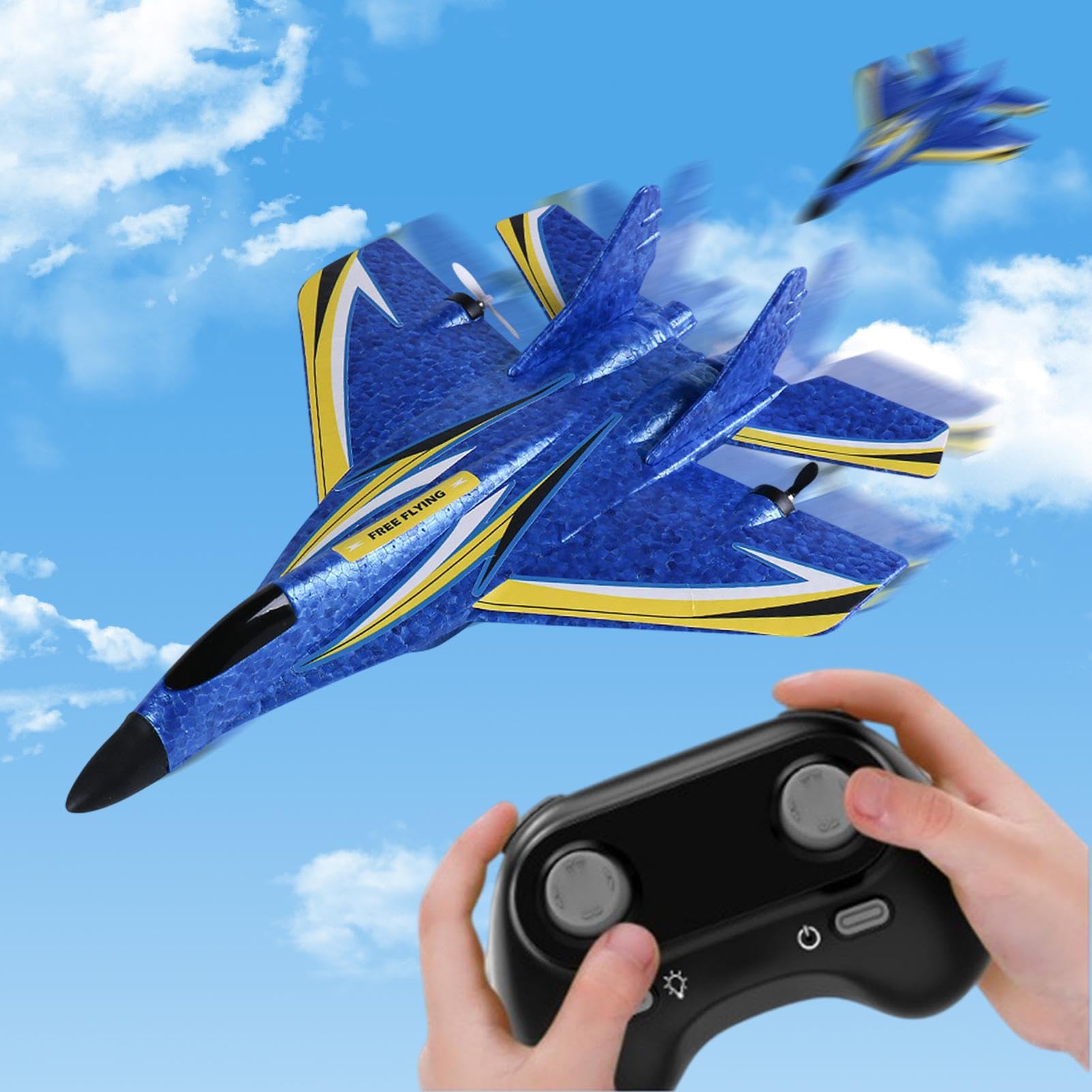Plano De Control Remoto - Toys De Aviones De Avión RC Plano De Control Remoto Regalos | Avión Controlado Por Radio De Combate Spitfire Para Principiantes Con De Estabilización De Xpilot Con |