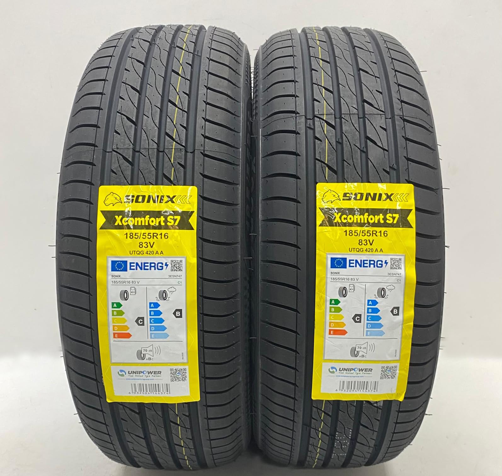 4 X 185 55 16 SONIXXCOMFORT 185/55R16 83V M+S AMAZING C & B RATED