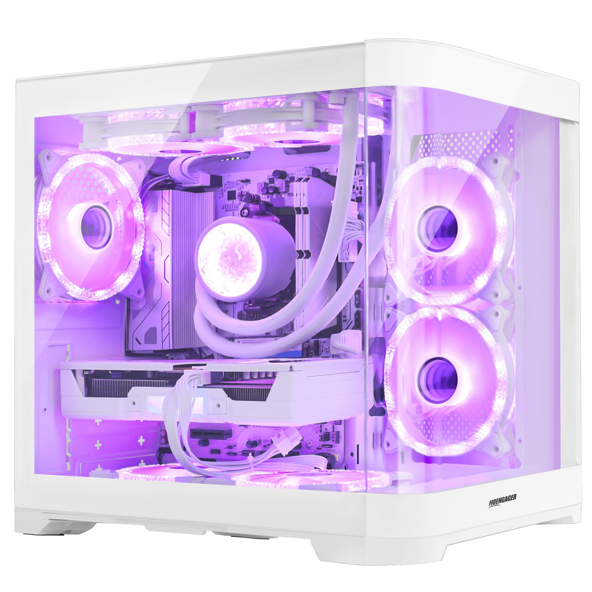 Amazon.com: HOENGAGER Poseidon Gaming PC AMD Ryzen 7 9700X 8-Core
