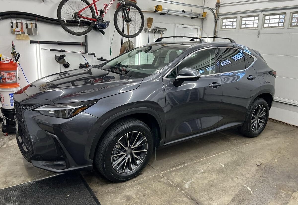 Barras de Techo Coche para Lexus NX 250 350 350h 450h 2022-2025, Barras Transversales Portaequipajes de Aleación Aluminio Baca para Techo de Automóvil