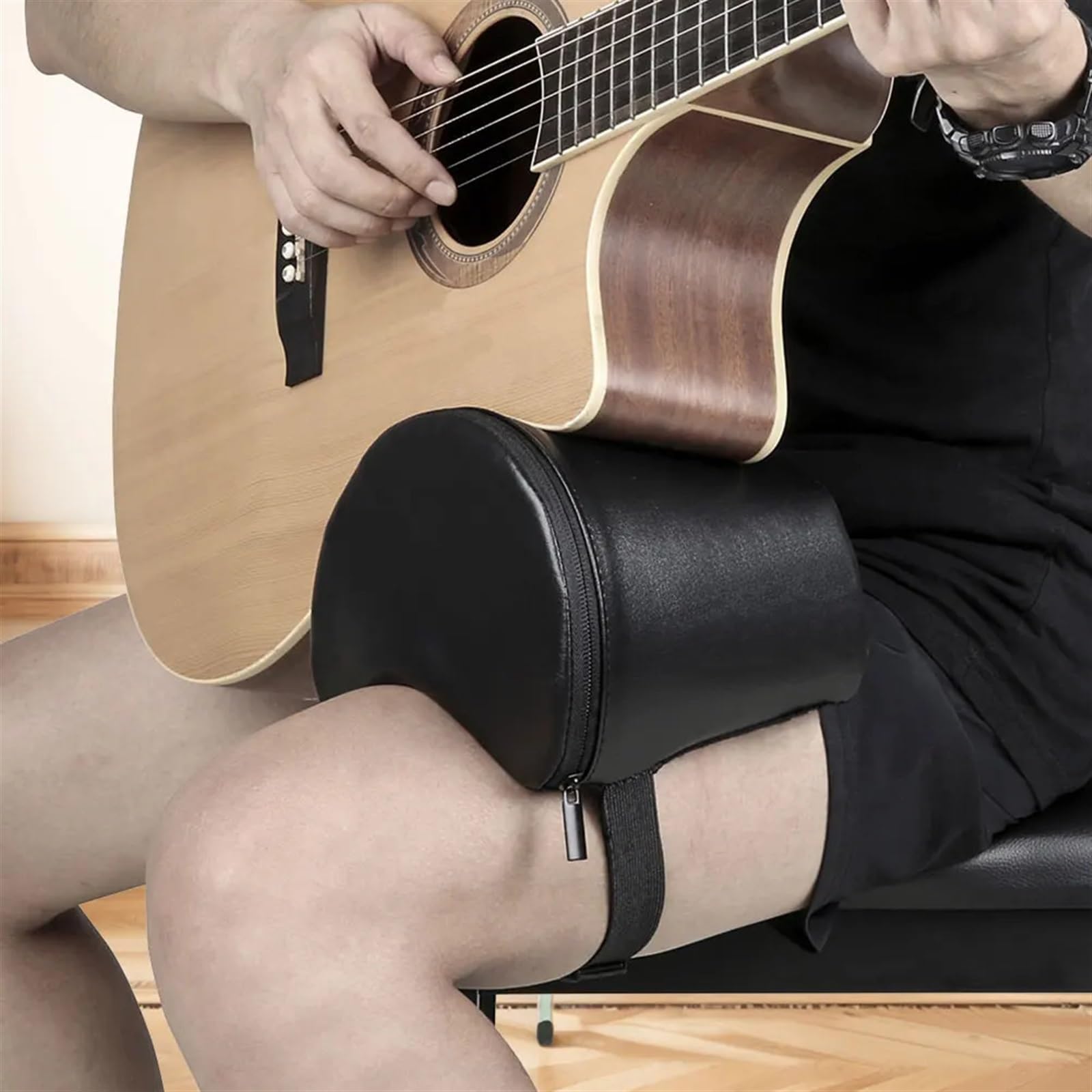 Podkładka Pod Gitarę Klasyczną Z Paskiem Mocującym, Podpórka Pod Nogi Gitary, Podpórka Pomocnicza Do Gry Na Gitarze, Akcesorium Do Instrumentów Strunowych