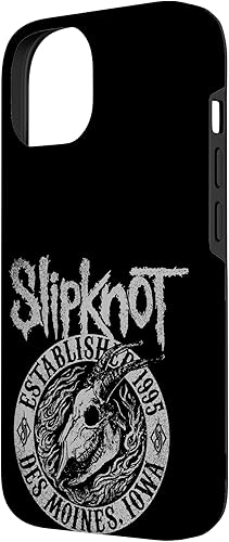 Miniatura 5 de Funda negra oficial de Slipknot Goat Flames para iPhone 14 Pro Max