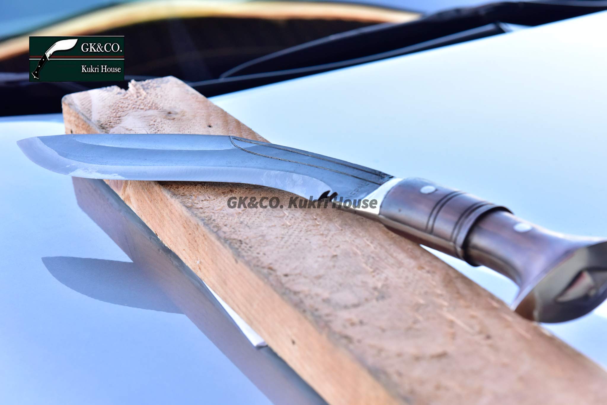 Genuine Gurkha Kukri Knife 10" Blade Full Tang Panawal Angkhola Village Kukri Handmade by GK