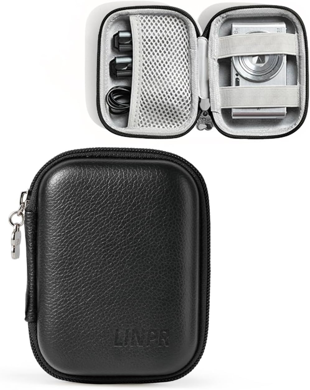 digital camera case compatible with camkory/for kodak pixpro/for lecran/for vahoiald/for canon ixus 285 hs small travel cameras storage holder for accessories sd card