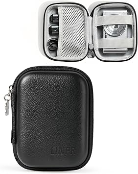 Small Digital Camera Case, Black, Cute
