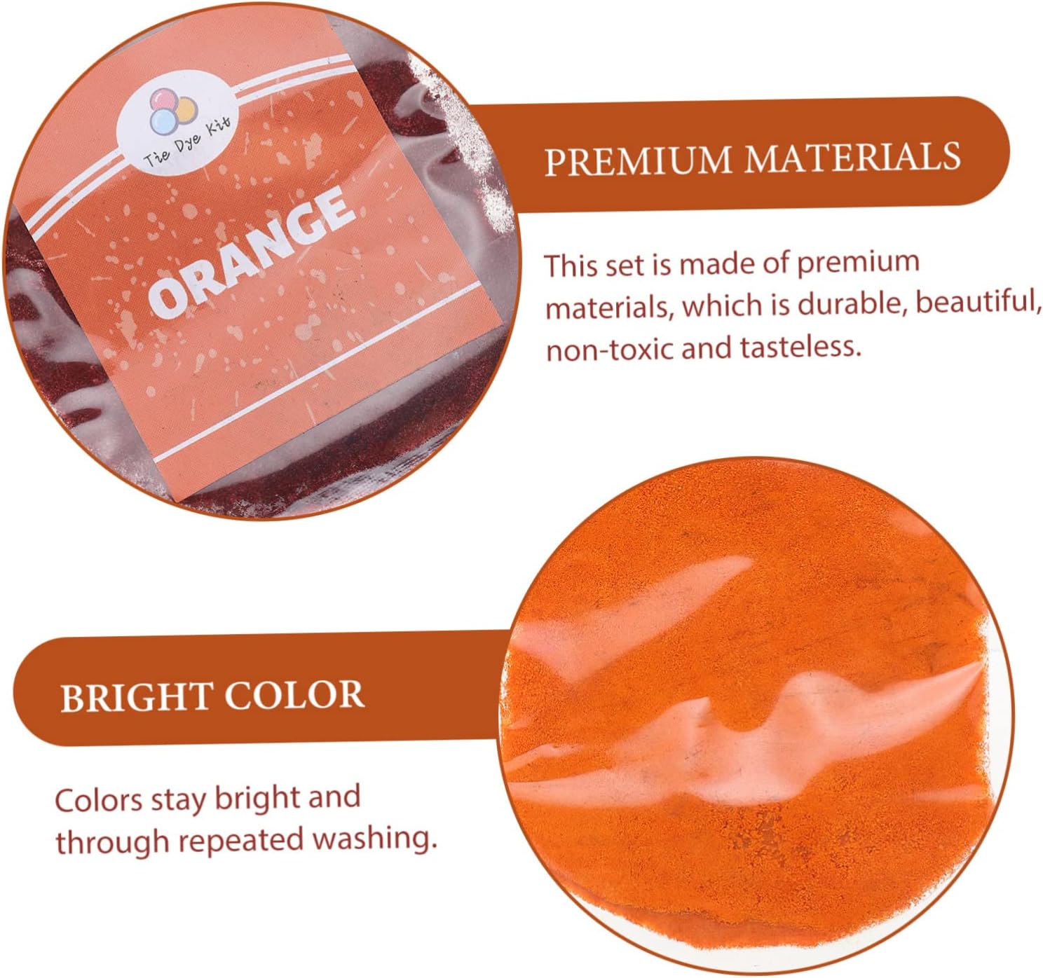 24bags Vibrant Tie Dye Powder for DIY Dyeing for Tie Dye Parties Halloween Crafts and Creative Projects Each Colors for All Ages