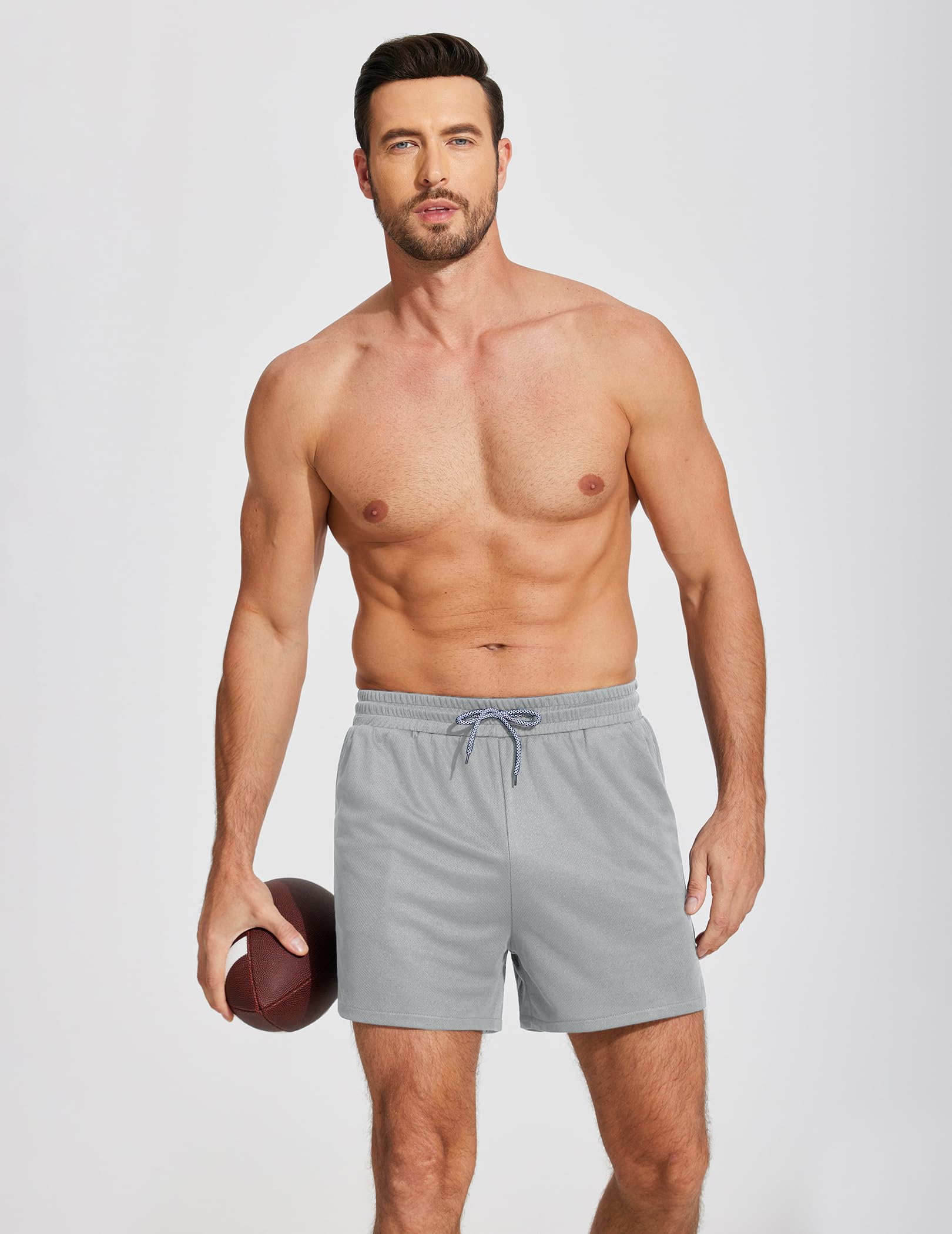 Weardear Pantaloncini Sportivi da Uomo Sport e Allenamento Fitness Shorts Jogging Corti Comodo e Traspirante Pantaloncini per e Correre S-XXL